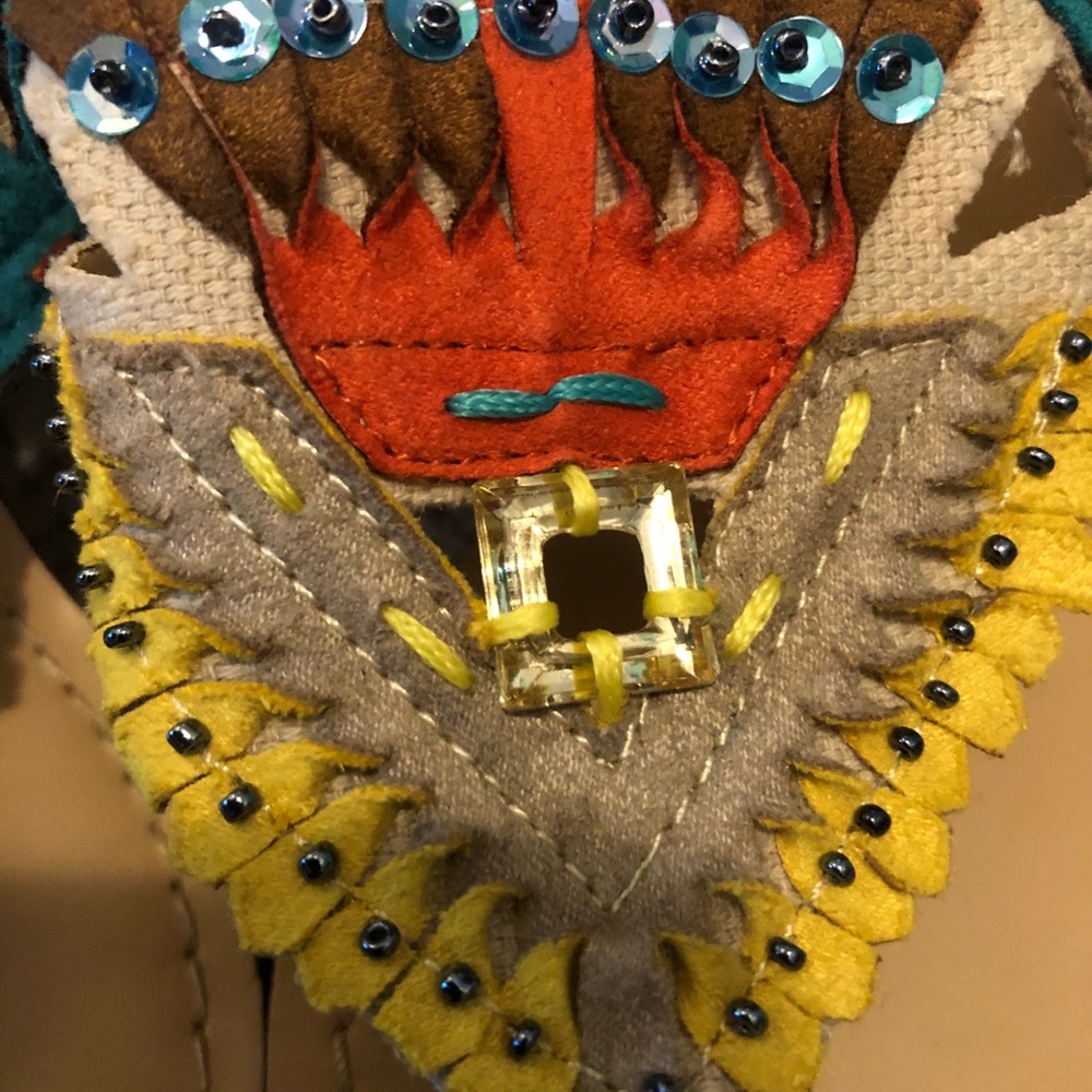 NWT Impo Beaded Sandals